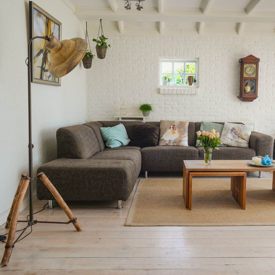 Modern co-living community lounge